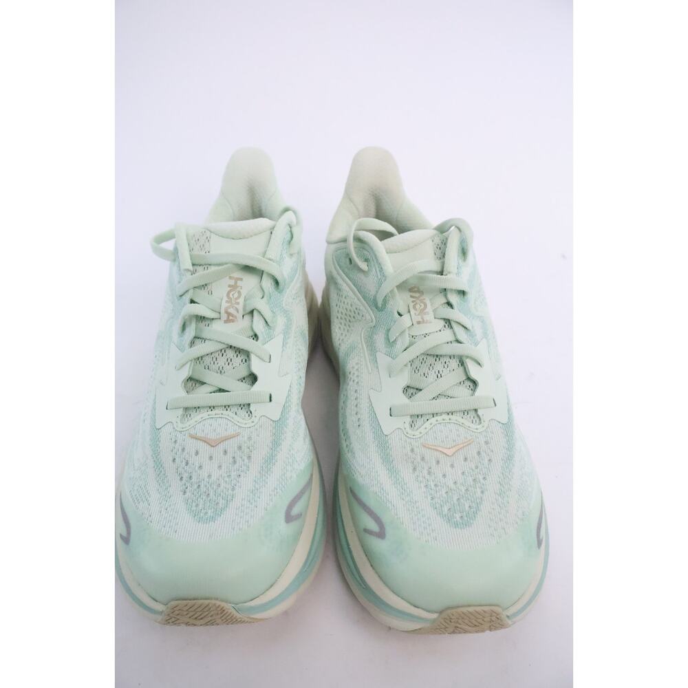 HOKA ONE ONE CLIFTON 10 BIG KIDS SNEAKERS SZ 7MD 1168860 STRF SEA GLASS #91 - Picture 7 of 12